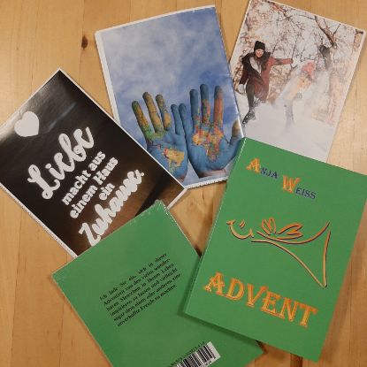 Picture of Adventkalender mit Bildern - Büchlein