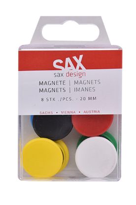 Picture of SAX Magnete bunt 8er Ø 20mm