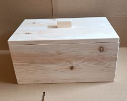 Bild von Zirbenholz Brotbox groß