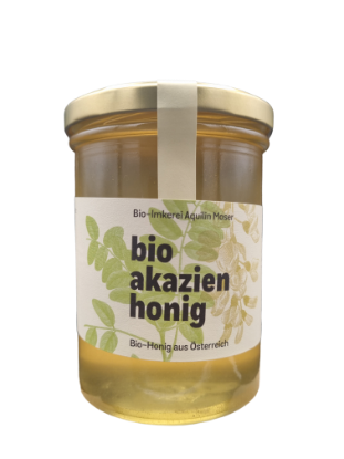 Picture of BIO Akazien Honig 520g - BIO Imkerei Aquilin Moser