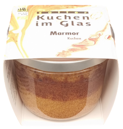 Picture of BIO Kuchen im Glas - Marmorkuchen  - zotter